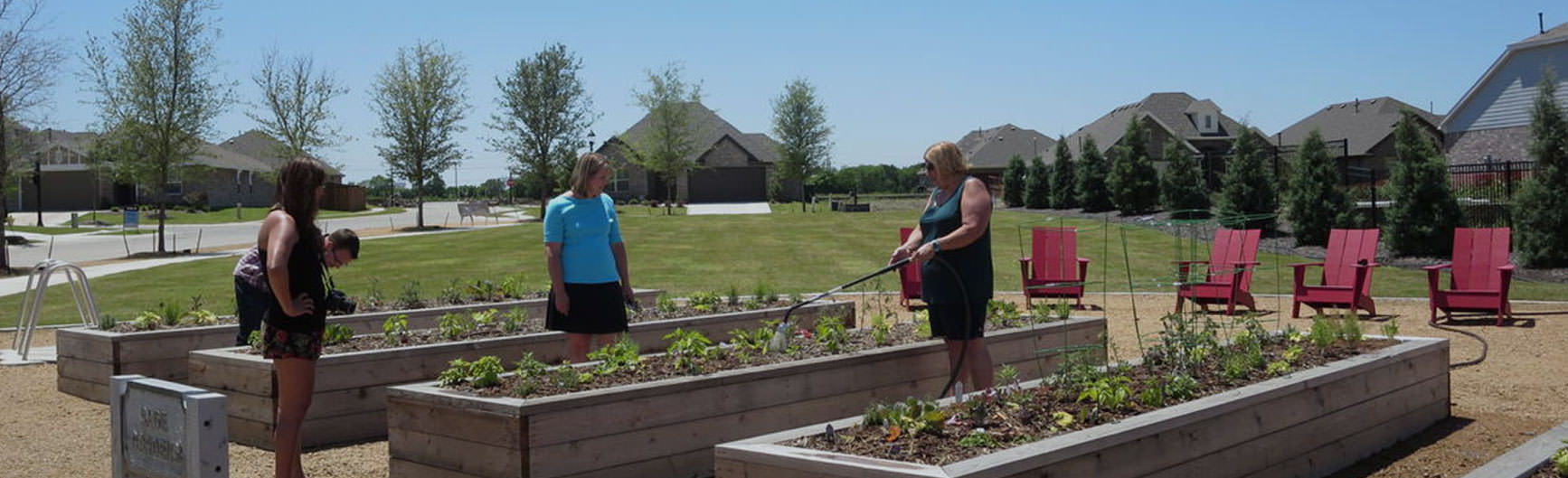 Light Farms community garden